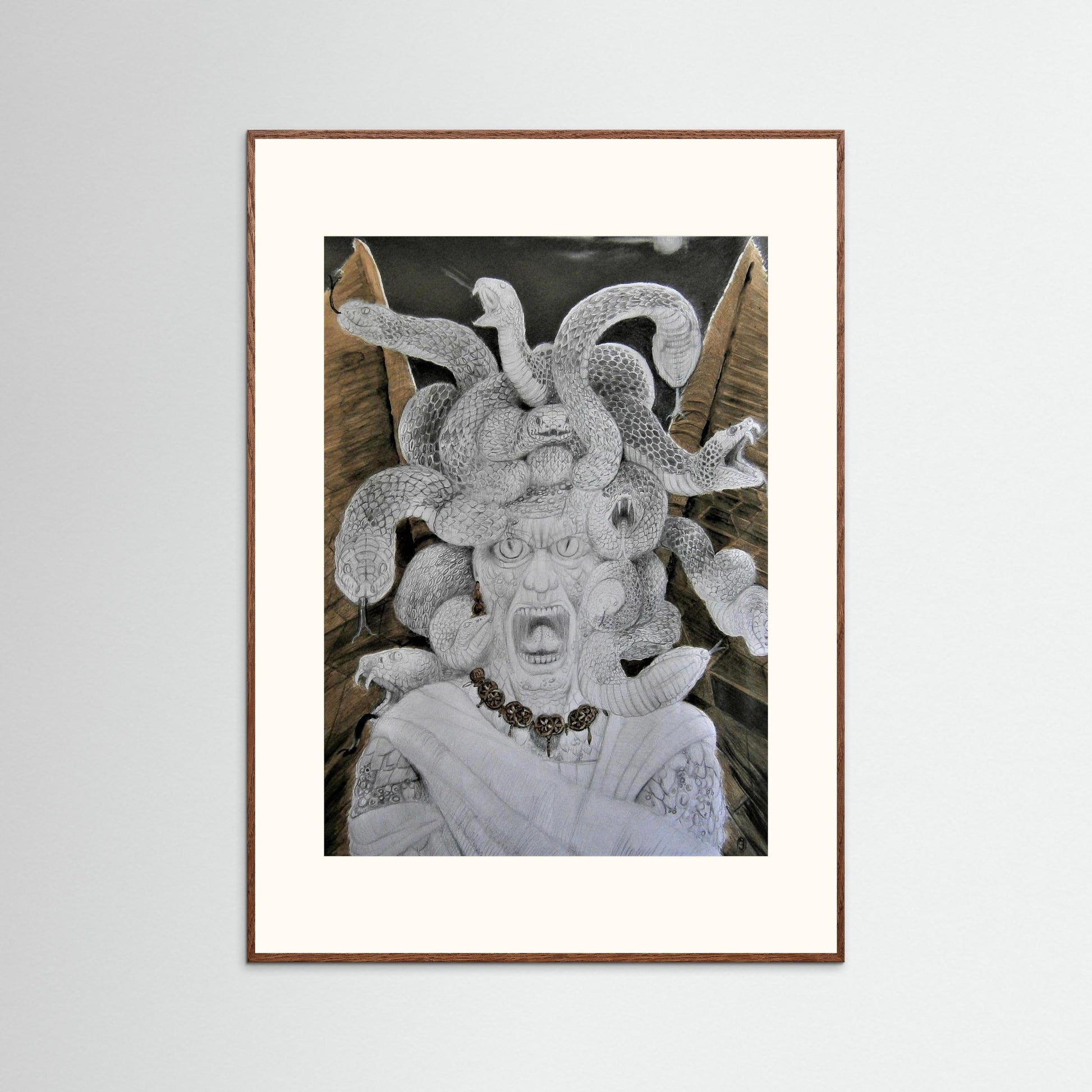 Medusa In Rage.