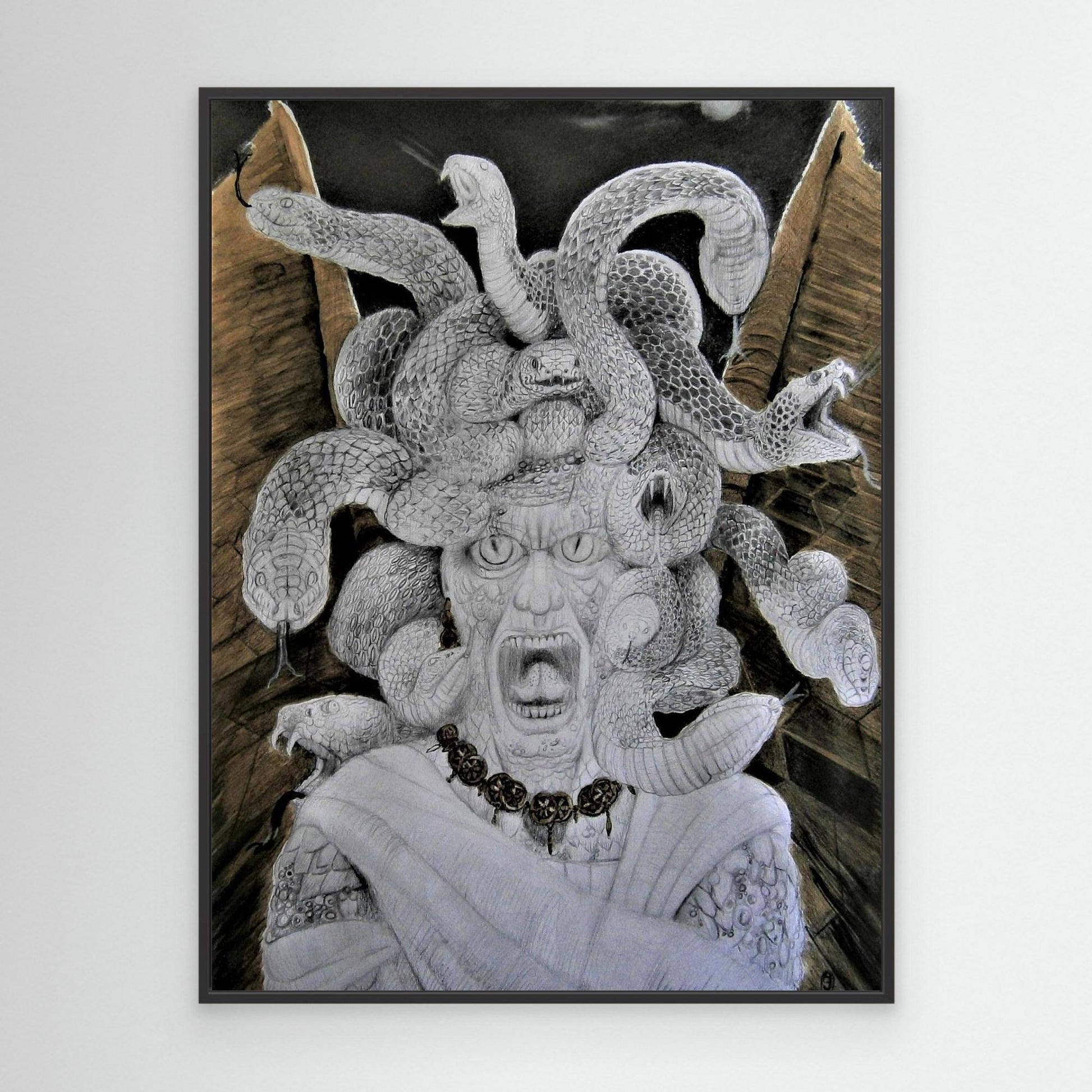 Medusa In Rage.