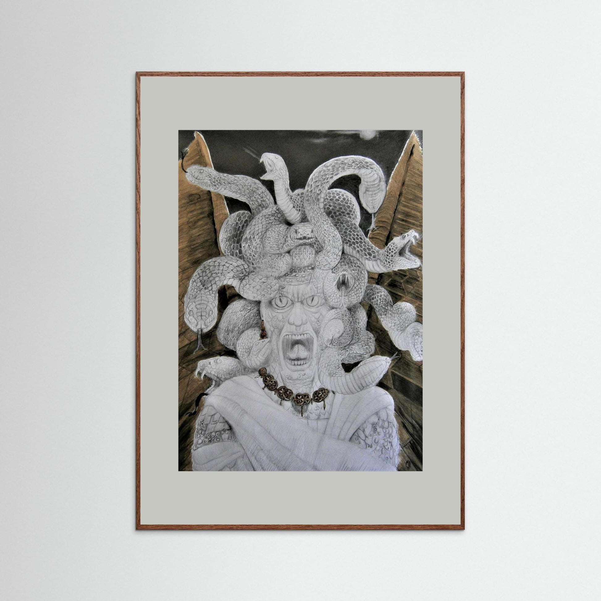 Medusa In Rage.