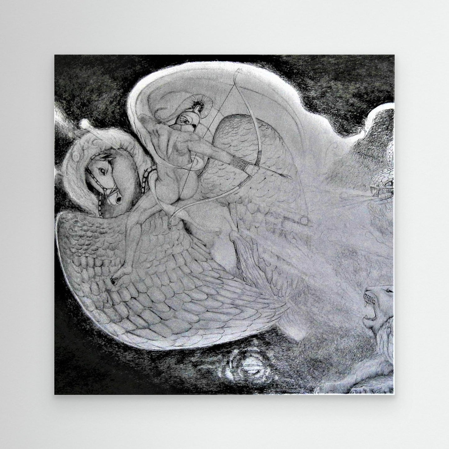 Bellerophon Vs Chimaera (close-up)