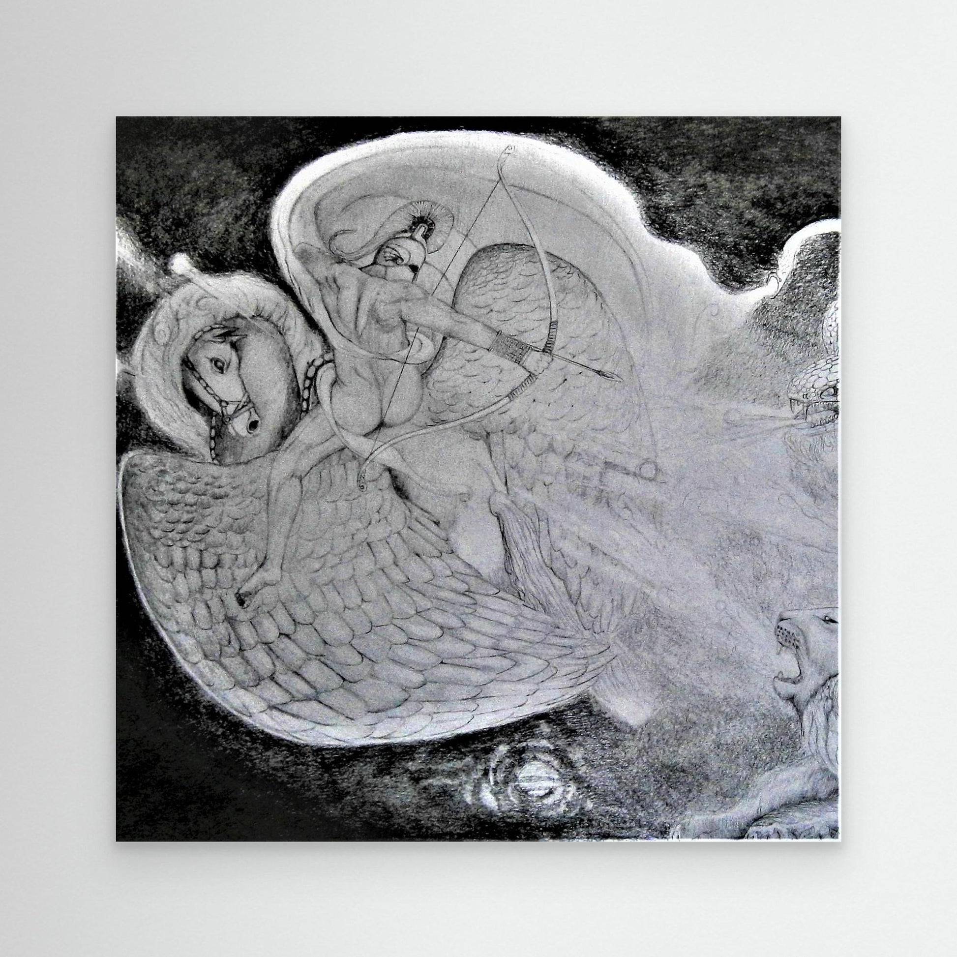 Bellerophon Vs Chimaera (close-up)