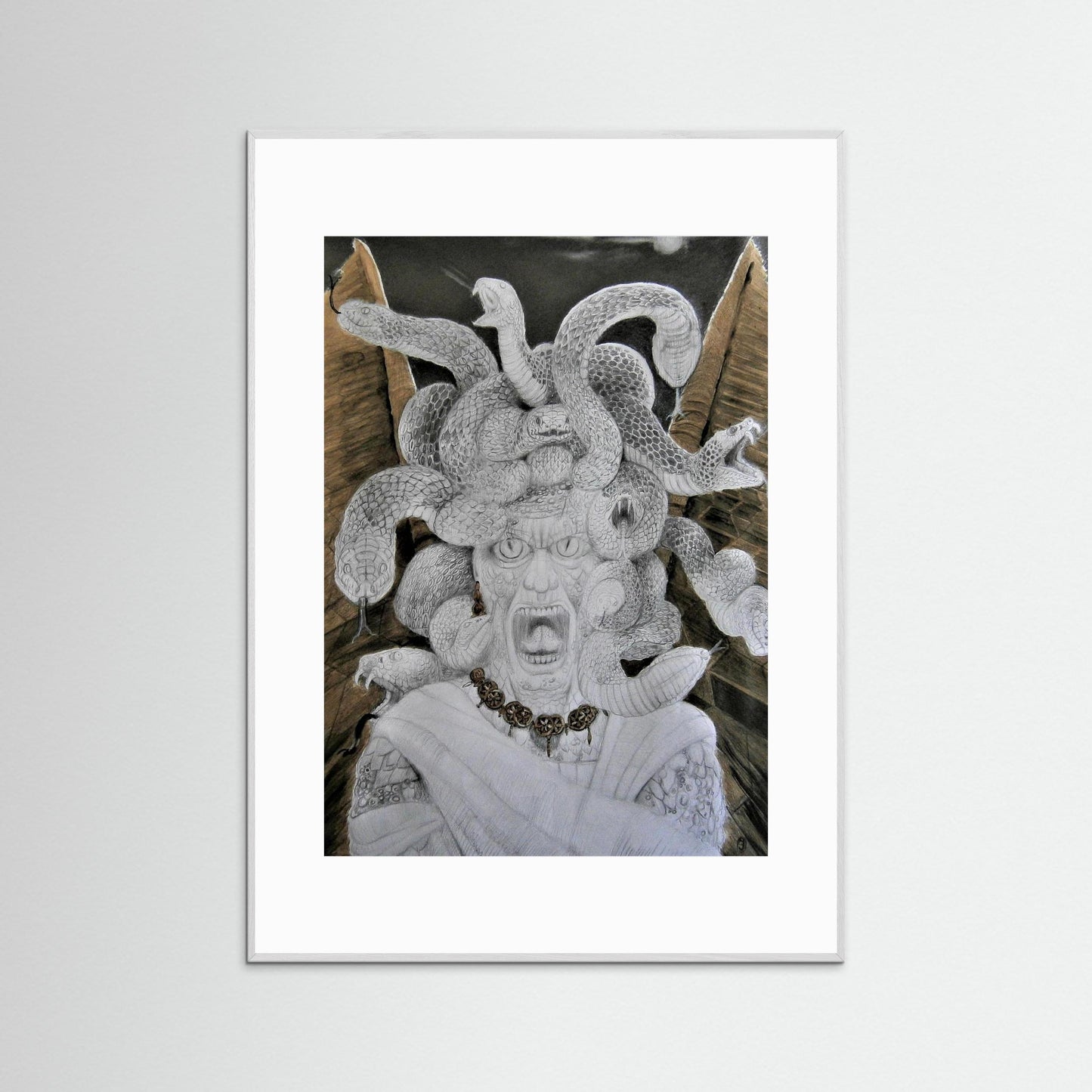 Medusa In Rage.