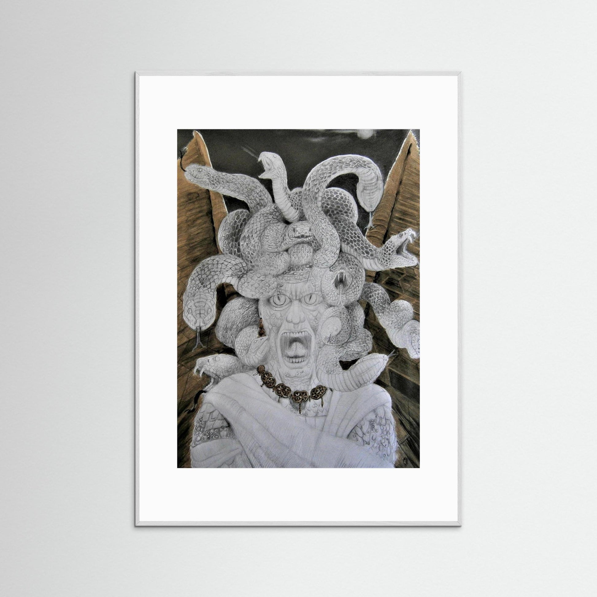 Medusa In Rage.
