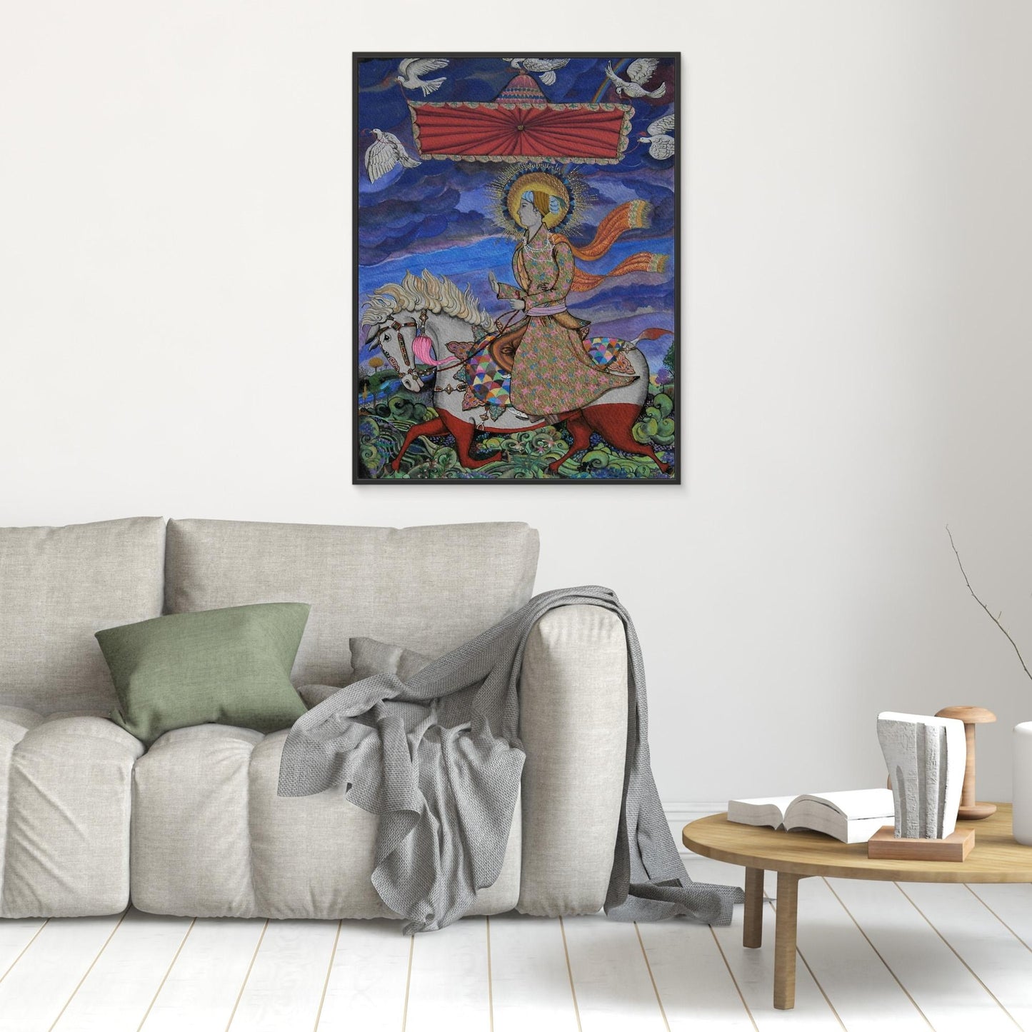 Guru Har Krishan In A Fabulous Dreamscape