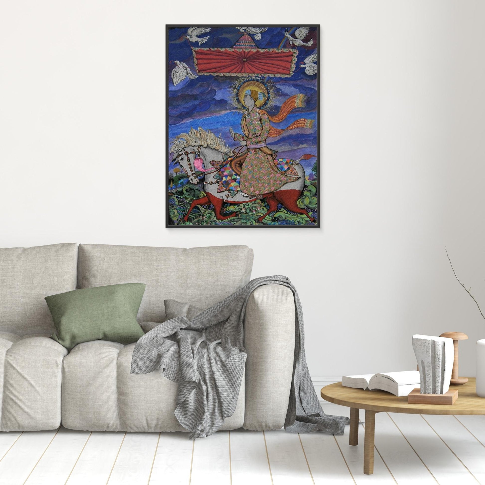 Guru Har Krishan In A Fabulous Dreamscape