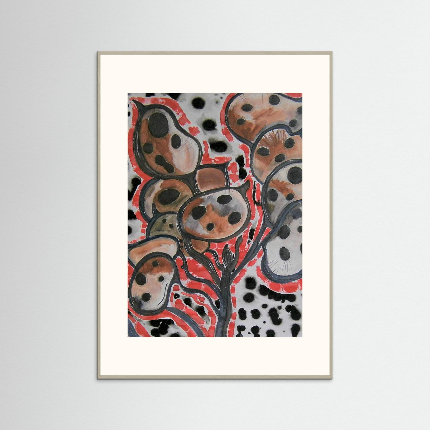 Semi-Abstract Plant Form #1.