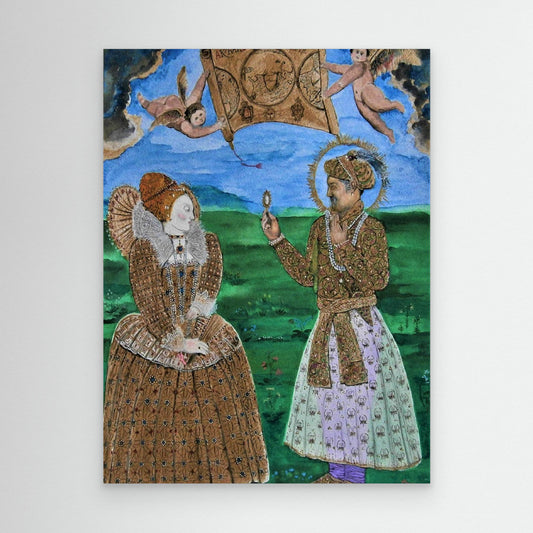 Queen Elizabeth & Emperor Akbar.