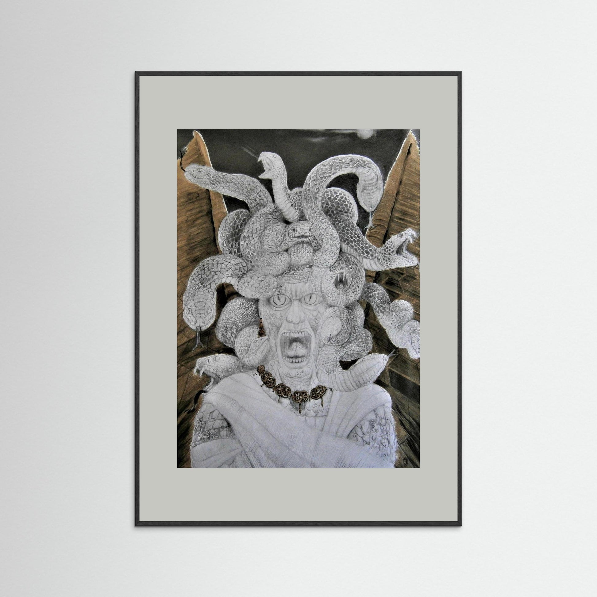 Medusa In Rage.