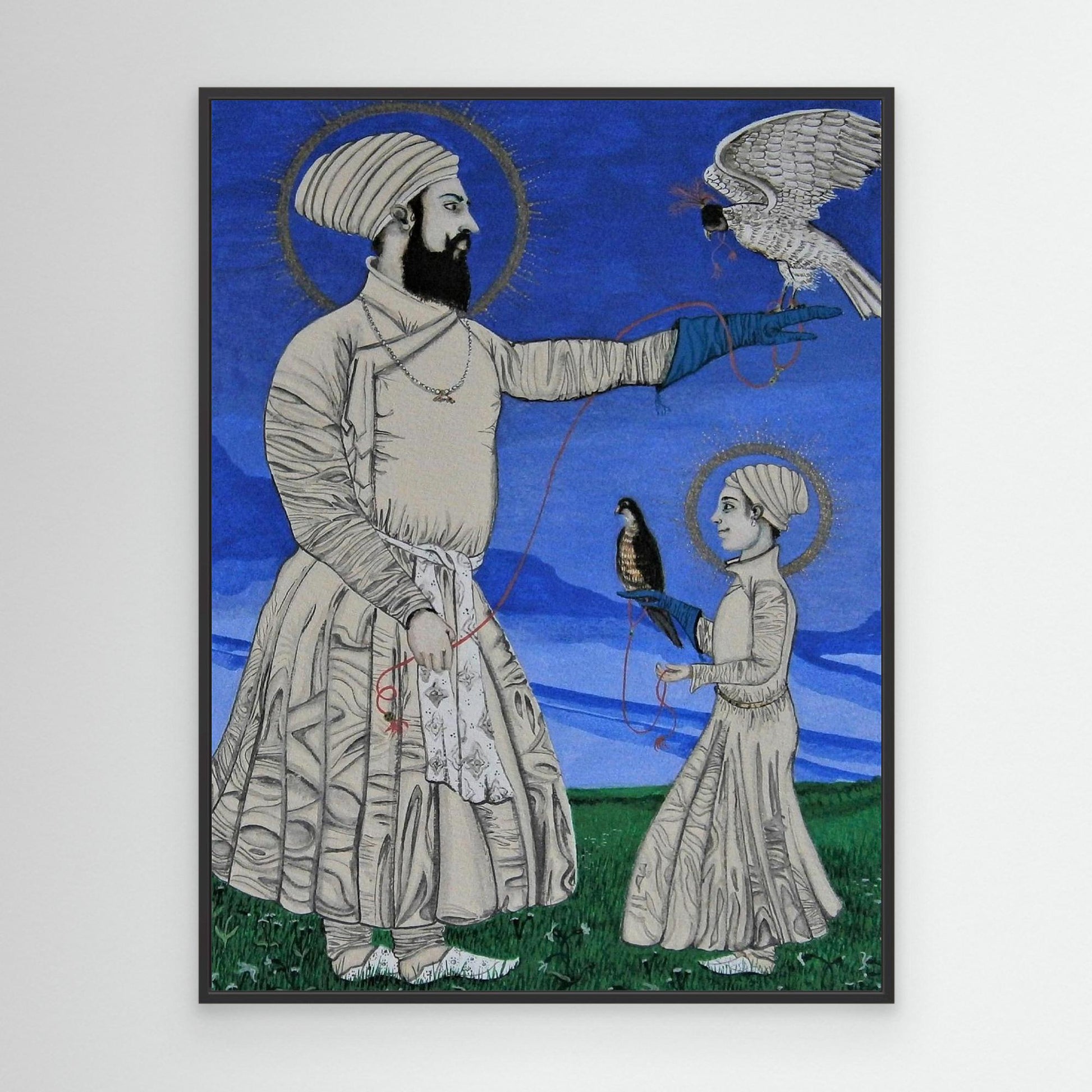 Guru Tegh Bahadur and Gobind Rai.