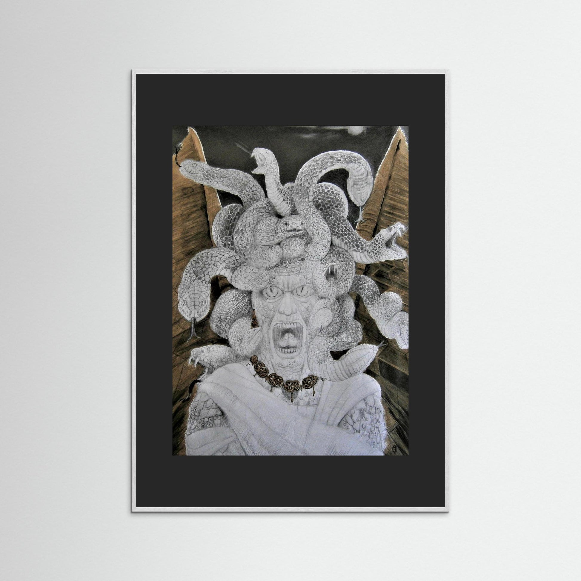 Medusa In Rage.