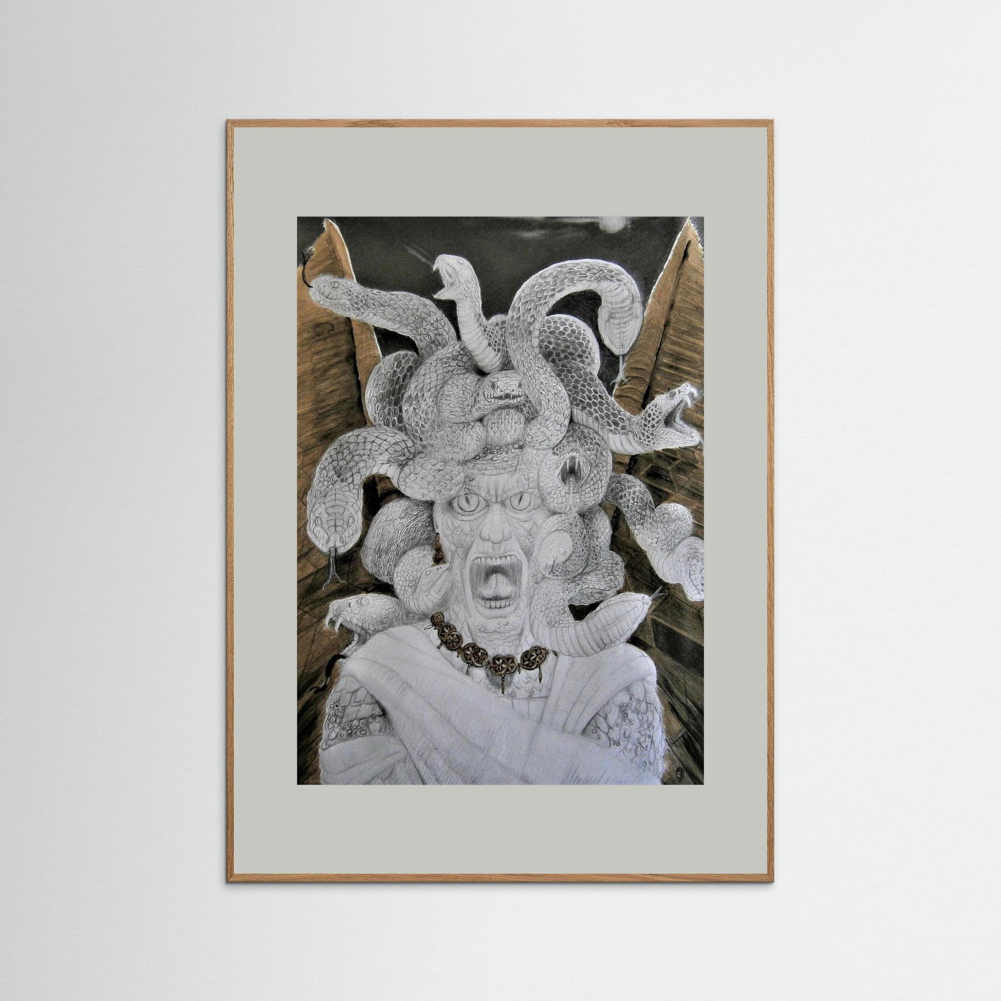 Medusa In Rage.