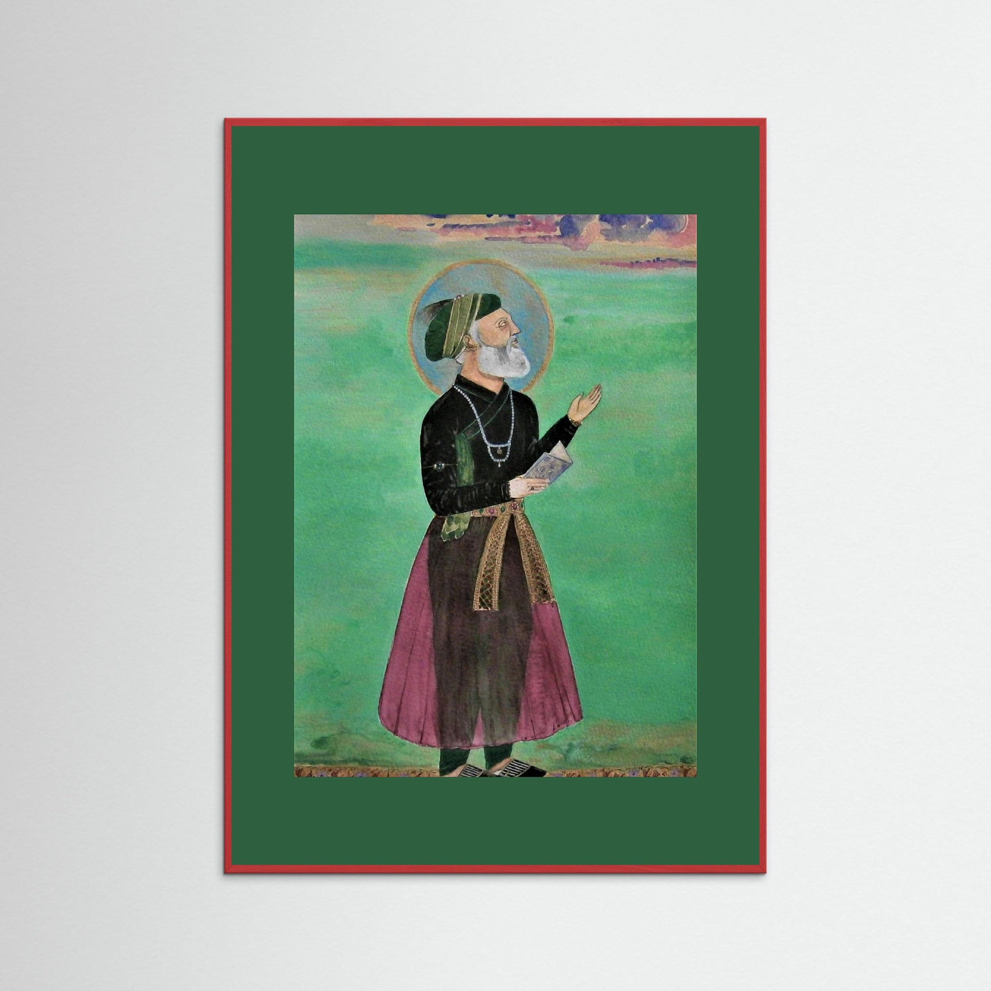 Emperor Aurangzeb Reciting Poems.